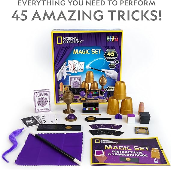 Buy National Geographic Magic Set 45pcs | Yallatoys.com