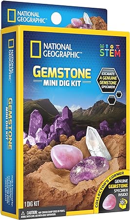 Buy National Geographic Carded Gemstone Mini Dig Kit | Yallatoys.com