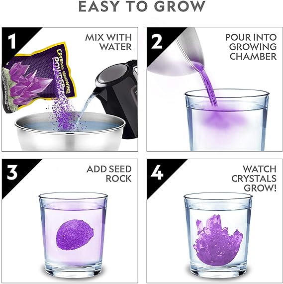 Buy National Geographic Purple Crystal Growing Lab | Yallatoys.com
