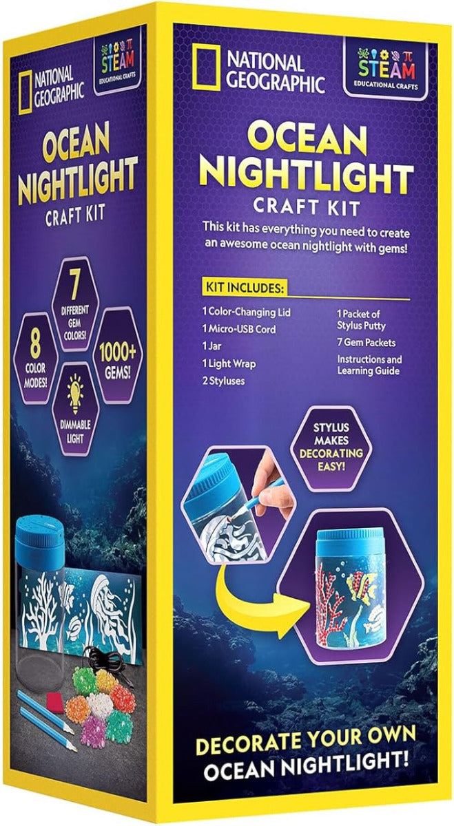 Buy National Geographic Ocean Nightlight Craft Kit | Yallatoys.com