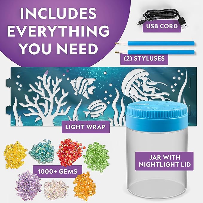 Buy National Geographic Ocean Nightlight Craft Kit | Yallatoys.com