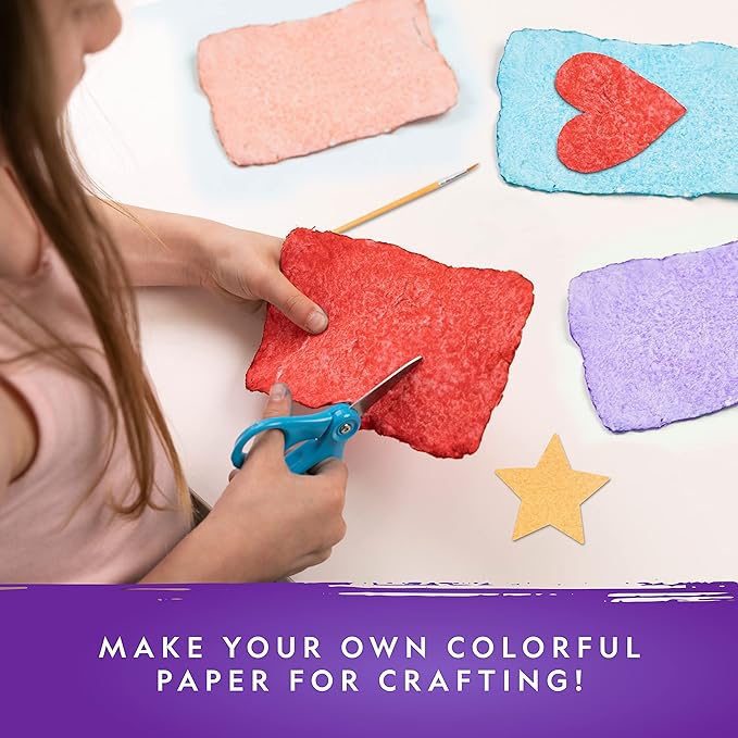 Buy National Geographic Kids Paper Making Kit Make and Decorate 10 Sheets of Craft Paper | Yallatoys.com