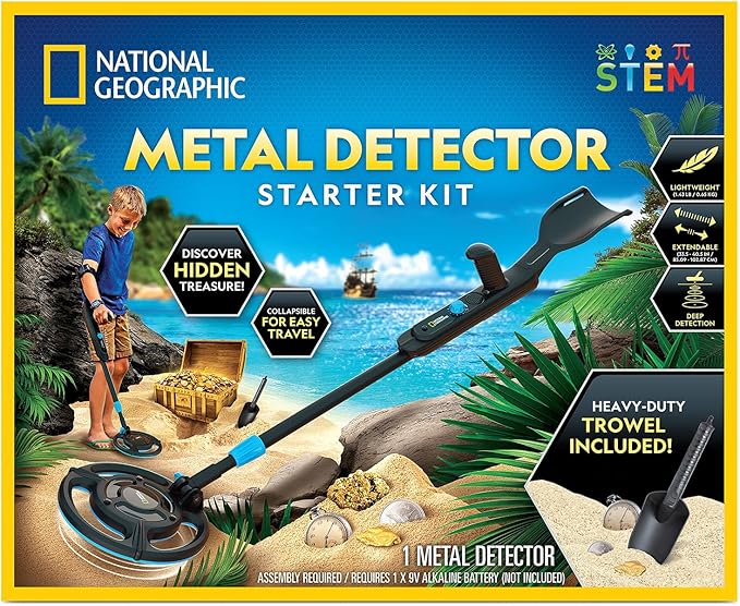 Buy National Geographic Metal Detector Starter Kit | Yallatoys.com