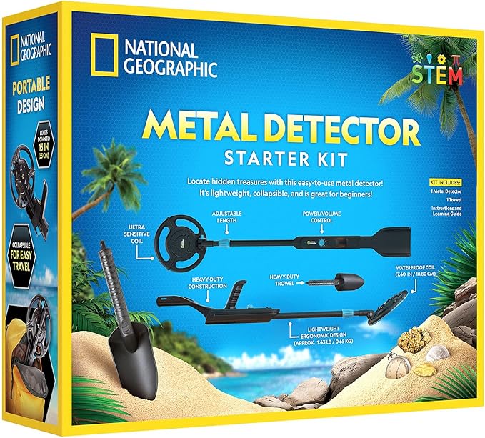 Buy National Geographic Metal Detector Starter Kit | Yallatoys.com