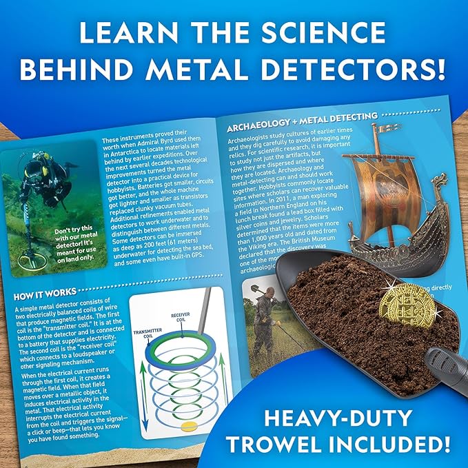 Buy National Geographic Metal Detector Starter Kit | Yallatoys.com