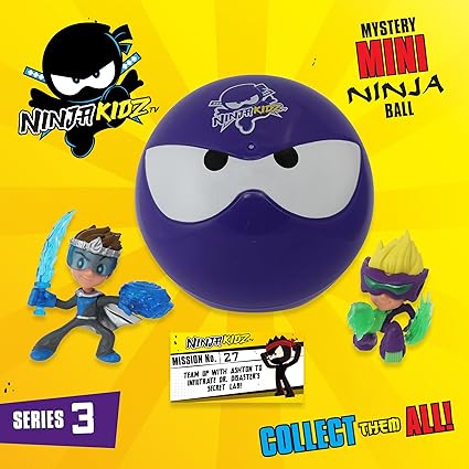 Buy Ninja Kidz Mini Ninja Head Playset (Sold Separately Subjected To Availability) | Yallatoys.com