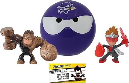 Buy Ninja Kidz Mini Ninja Head Playset (Sold Separately Subjected To Availability) | Yallatoys.com