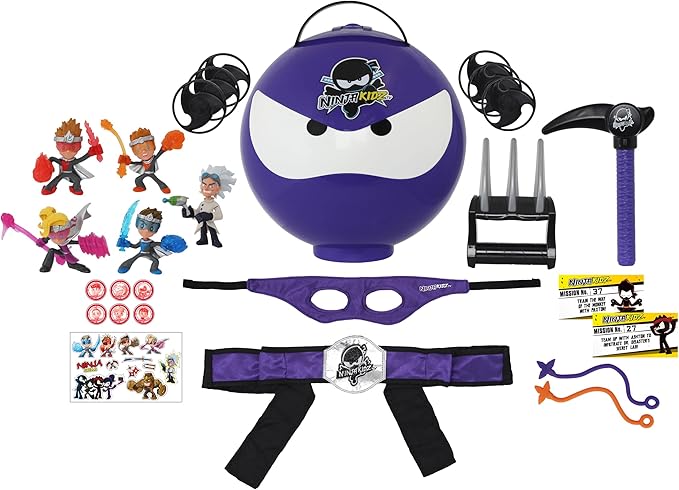 Buy Ninja Kidz Giant Ninja Head Playset (Sold Separately Subjected To Availability) | Yallatoys.com