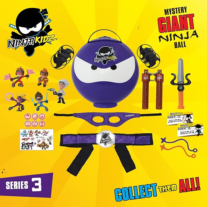 Buy Ninja Kidz Giant Ninja Head Playset (Sold Separately Subjected To Availability) | Yallatoys.com