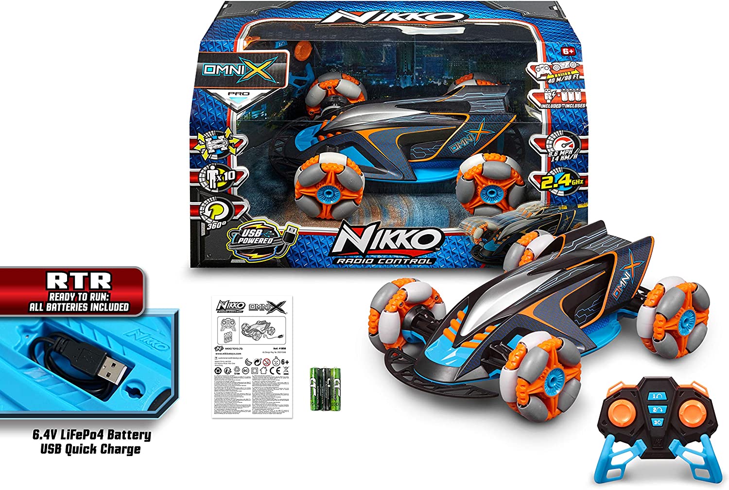 Buy Nikko Omni X Remote Control Racing Car (Sold Separately Subject to Availability) | Yallatoys.com