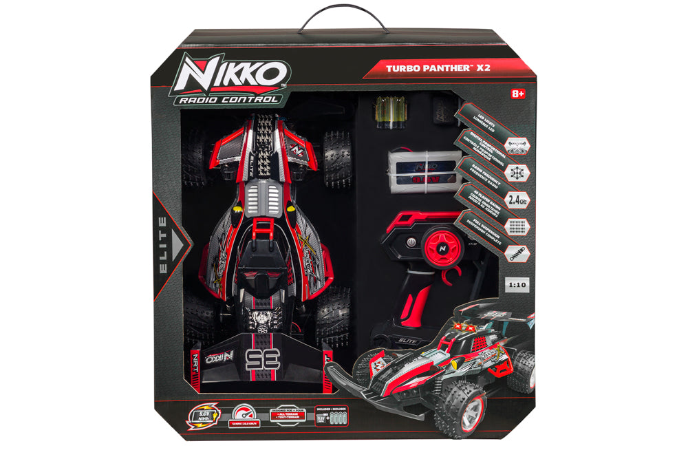 Buy Nikko Remote Control Turbo Panther X2 Red | Yallatoys.com