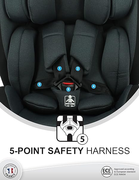 Nania Malta Grey Black Baby Car Seat Nania Yallatoys
