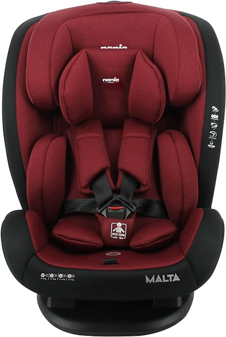 Nania Malta Red Black Baby Car Seat Nania Yallatoys