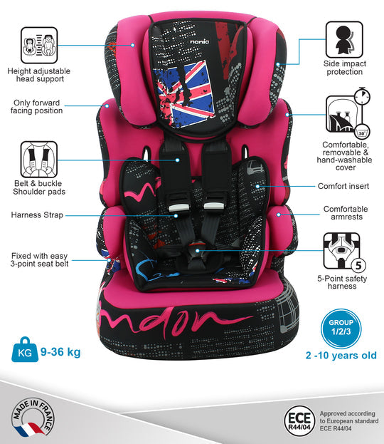Nania Beline London Carseat Nania Yallatoys