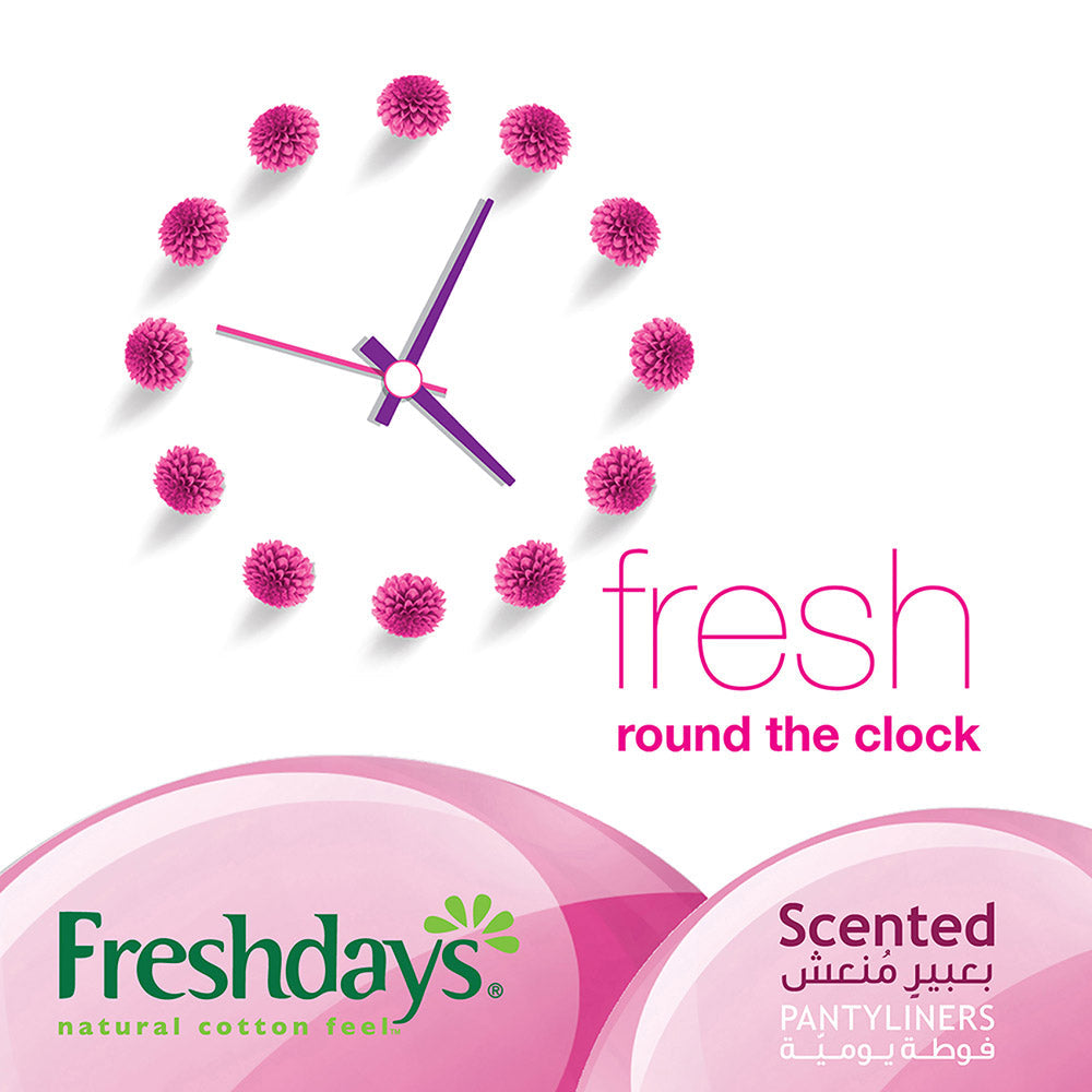 Freshdays Normal Scented 52+20 Pads Freshdays Yallatoys