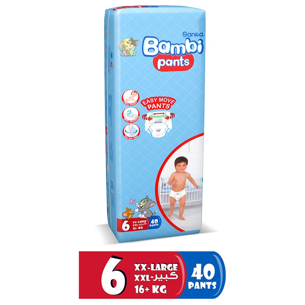 Bambi Sanita Bambi Pants Xxl Jumbo 40`S Bambi Yallatoys