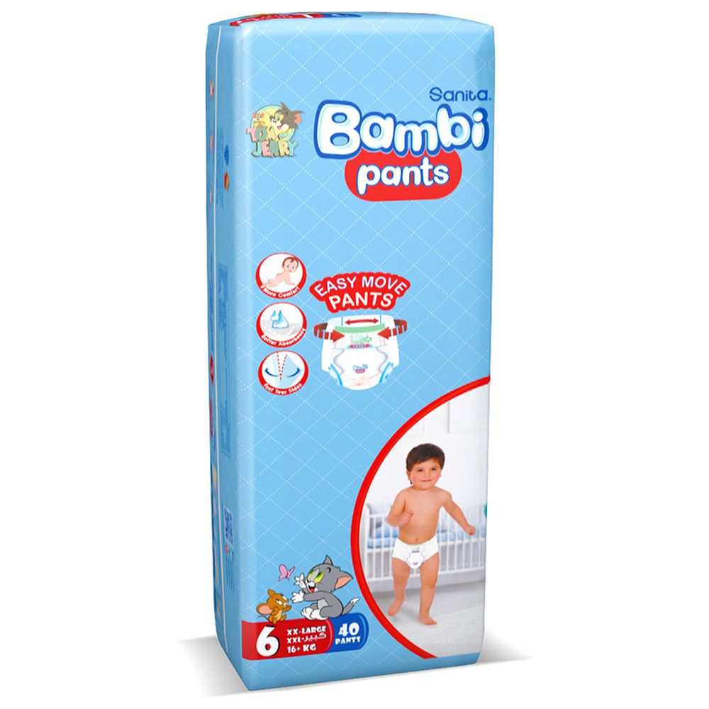 Bambi Sanita Bambi Pants Xxl Jumbo 40`S Bambi Yallatoys