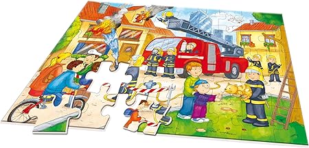 Buy Noris Xxl Puzzle The Fire Station 45Pcs | Yallatoys.com