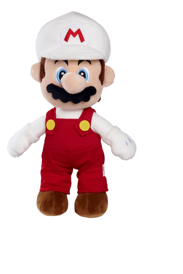 Buy Super Mario Plush 30Cm Mario Fire | Yallatoys.com