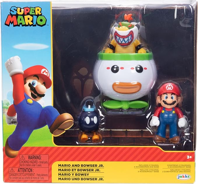 Buy Super Mario And Bowser Figure | Yallatoys.com