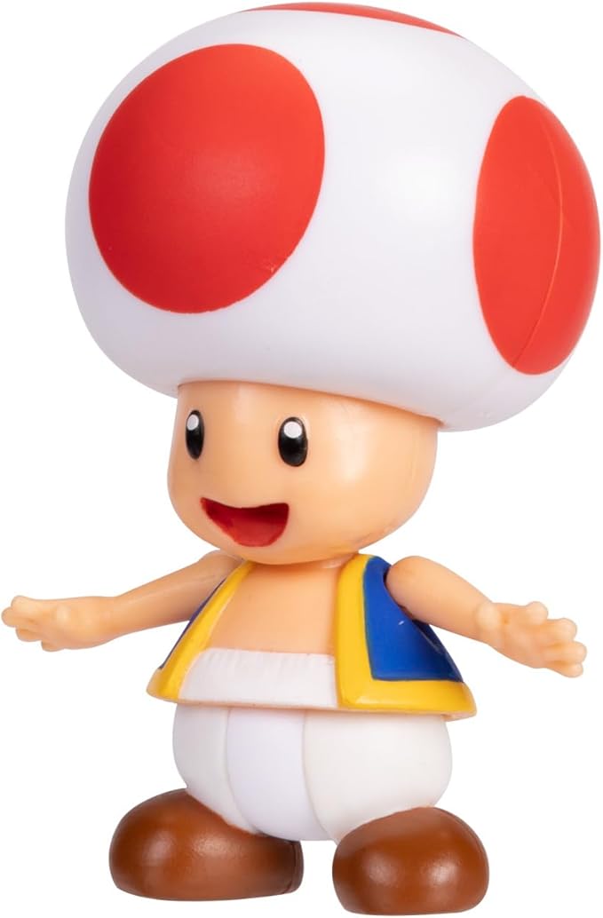 Buy Nintendo Super Mario Action Figures 2.5 Inch Deluxe Toad Playset | Yallatoys.com