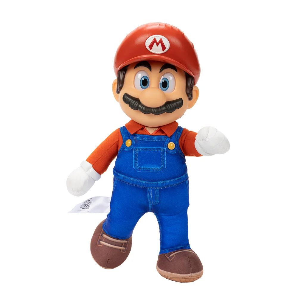 Buy Nintendo Super Mario Movie 15inch Posable Plush Mario | Yallatoys.com