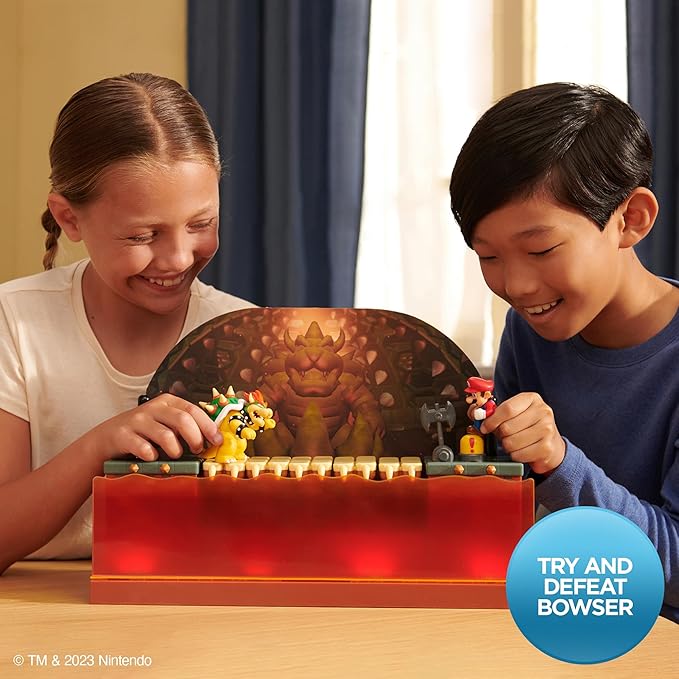 Buy Nintendo Deluxe Bowser Battle Playset (Sold Separately Subject To Availability) | Yallatoys.com