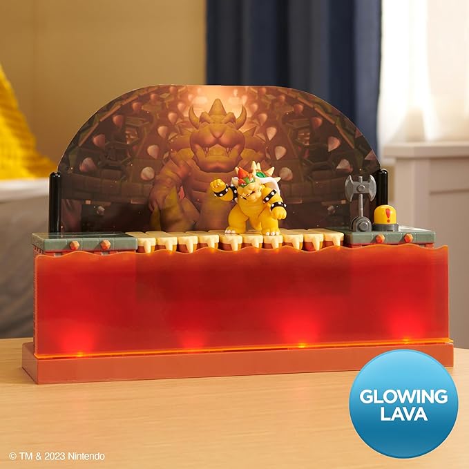 Buy Nintendo Deluxe Bowser Battle Playset (Sold Separately Subject To Availability) | Yallatoys.com
