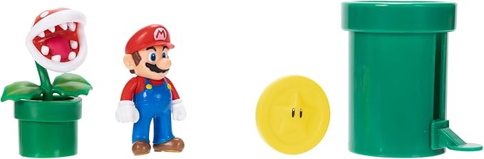 Buy Nintendo Super Mario Soda Jungle Diorama Figure Set | Yallatoys.com