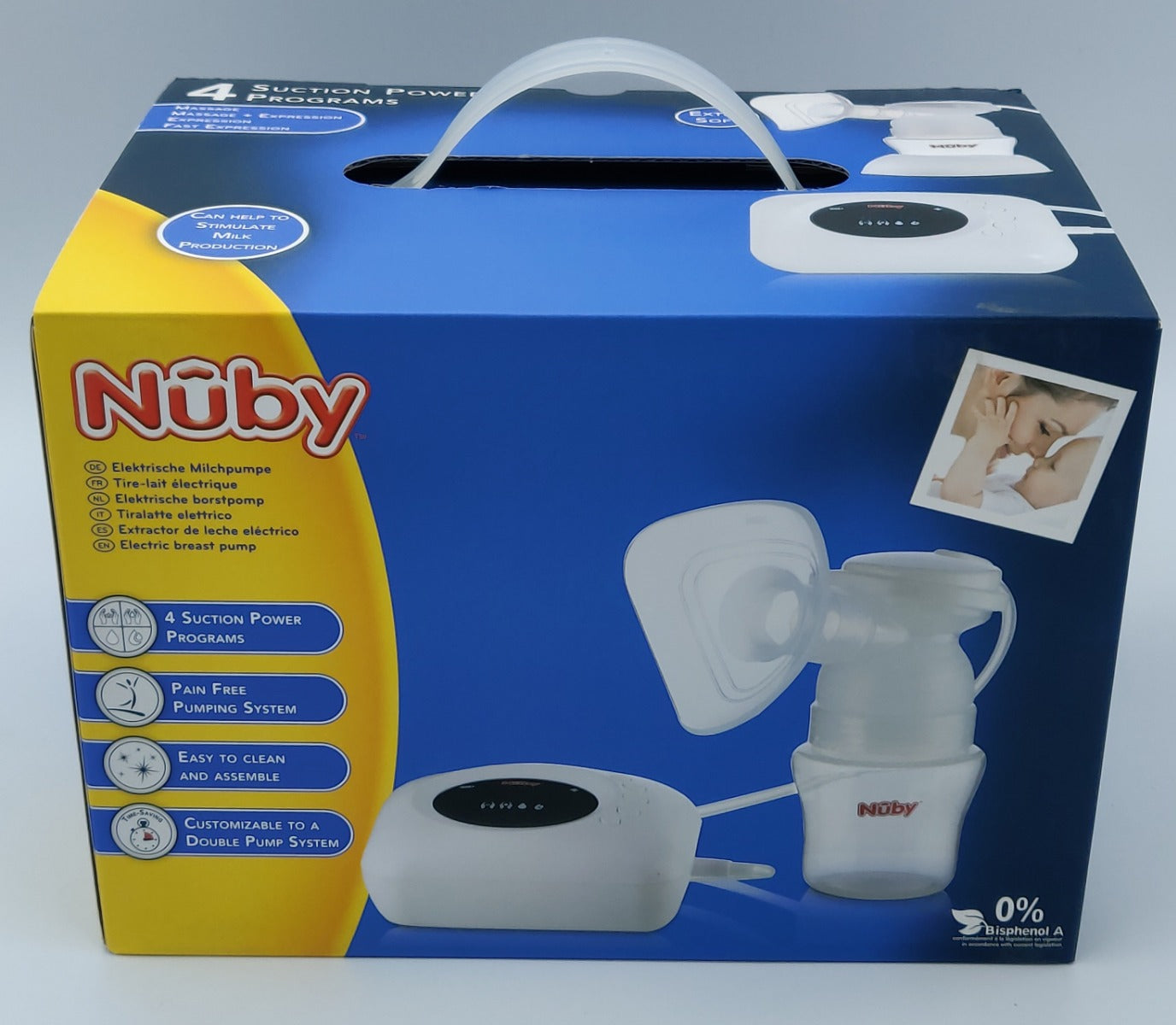 Nuby Electric Breast Pump Set Nuby Yallatoys
