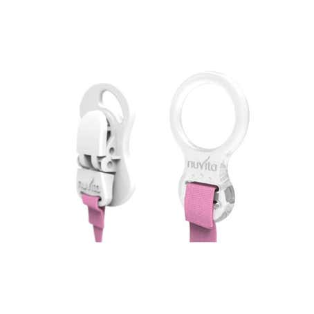 Nuvita Pacifier Holder With Snap Fastener - 2 Nuvita Yallatoys