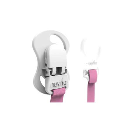 Nuvita Pacifier Holder With Snap Fastener - 2 Nuvita Yallatoys