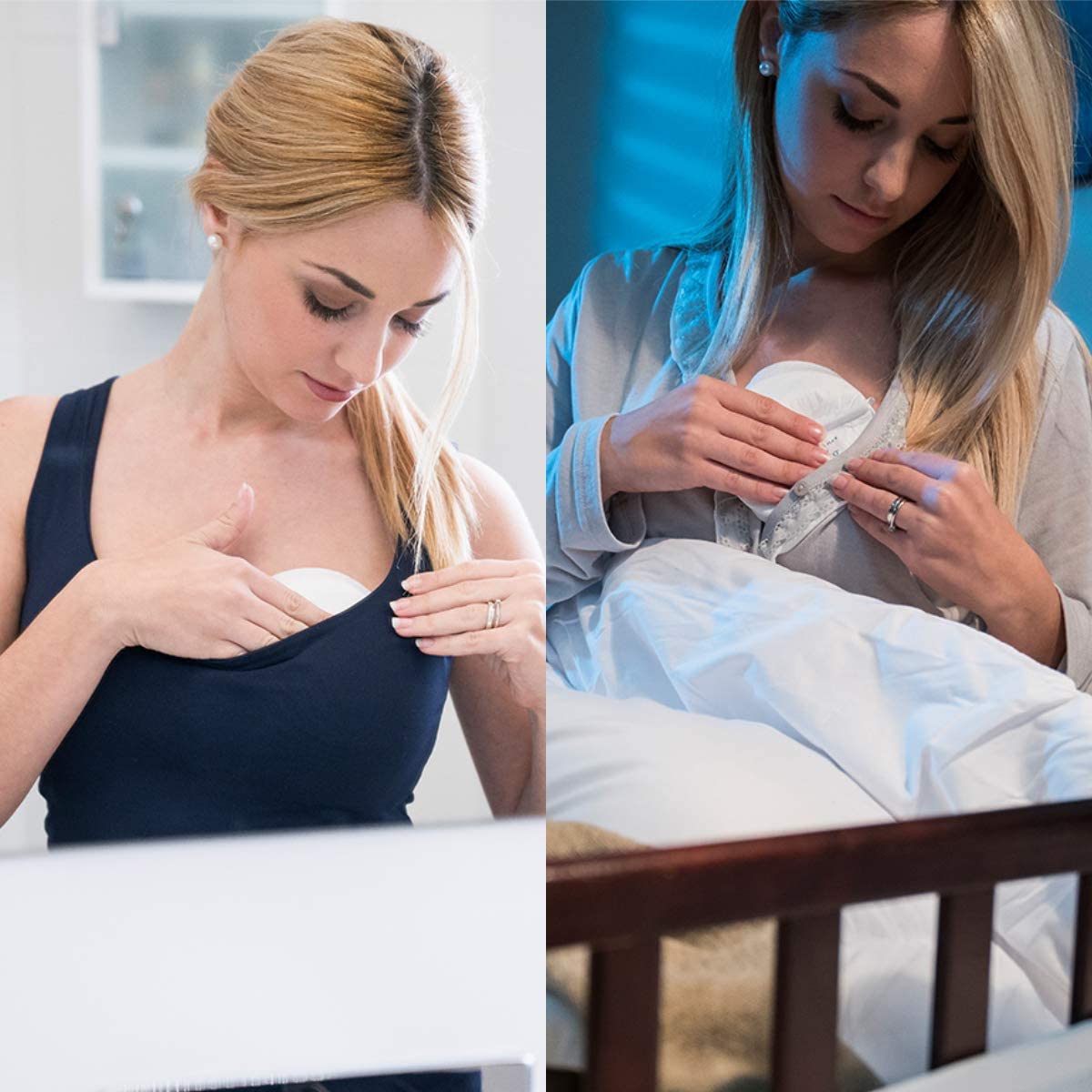 Nuvita Day And Night Time Breast Pads In Sap. 60 Pcs Nuvita Yallatoys