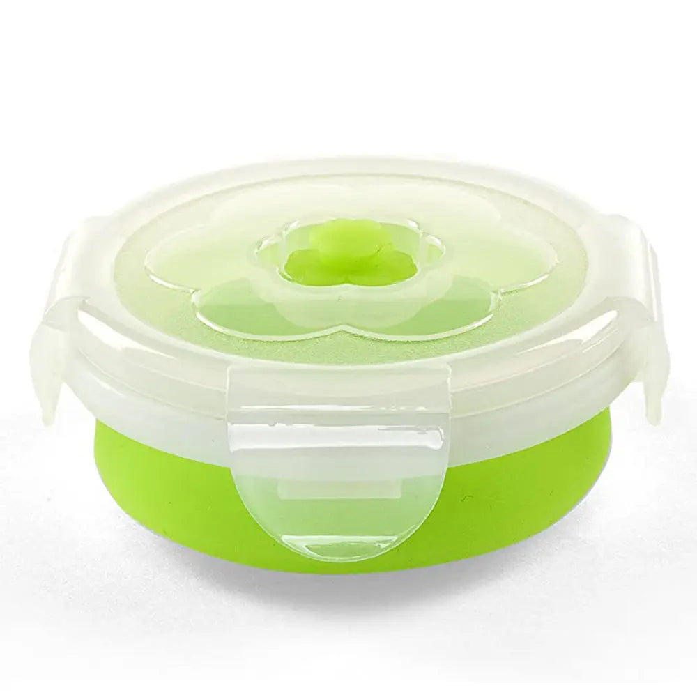 Nuvita Silicone Collapsable Container 230Ml. Green Nuvita Yallatoys