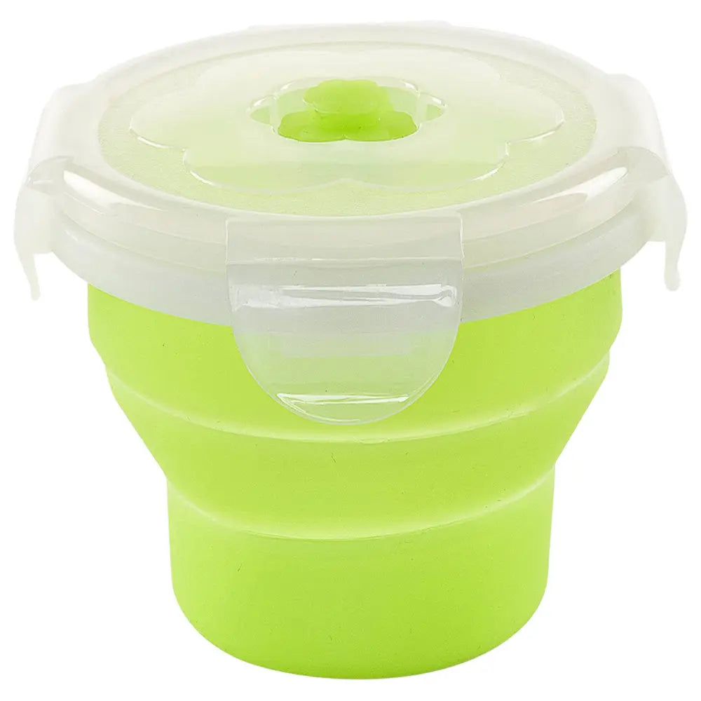 Nuvita Silicone Collapsable Container 230Ml. Green Nuvita Yallatoys