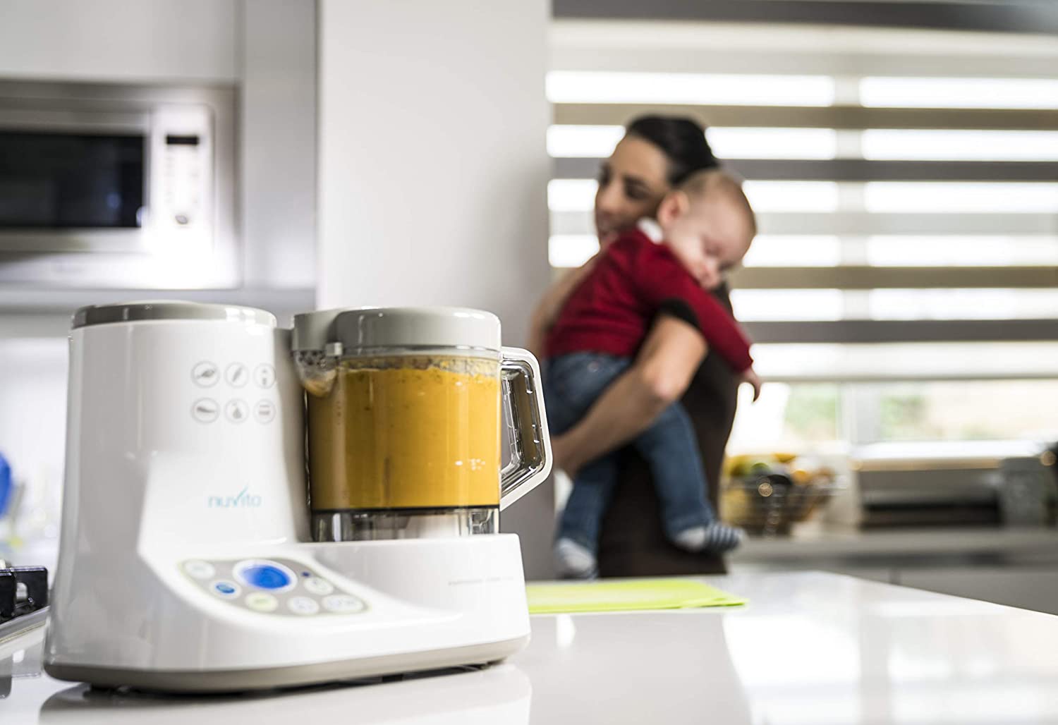 Nuvita Pappasana Vapor Combo 6 In 1. Food Processor  Steam Bottle Warmer  Sterilizer Nuvita Yallatoys