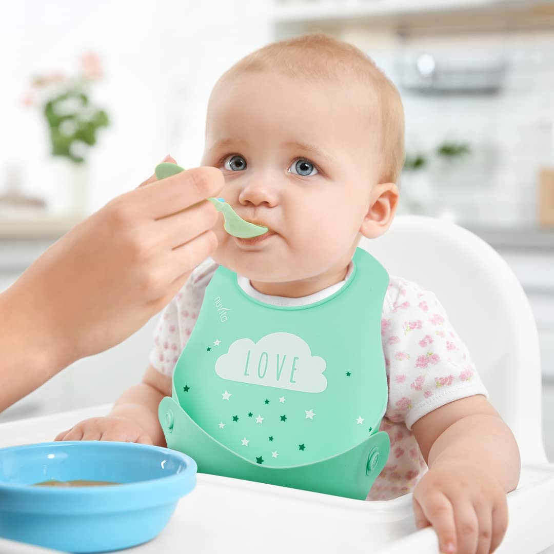 Nuvita Squashy Silicon Roll Up Bib Nuvita Yallatoys