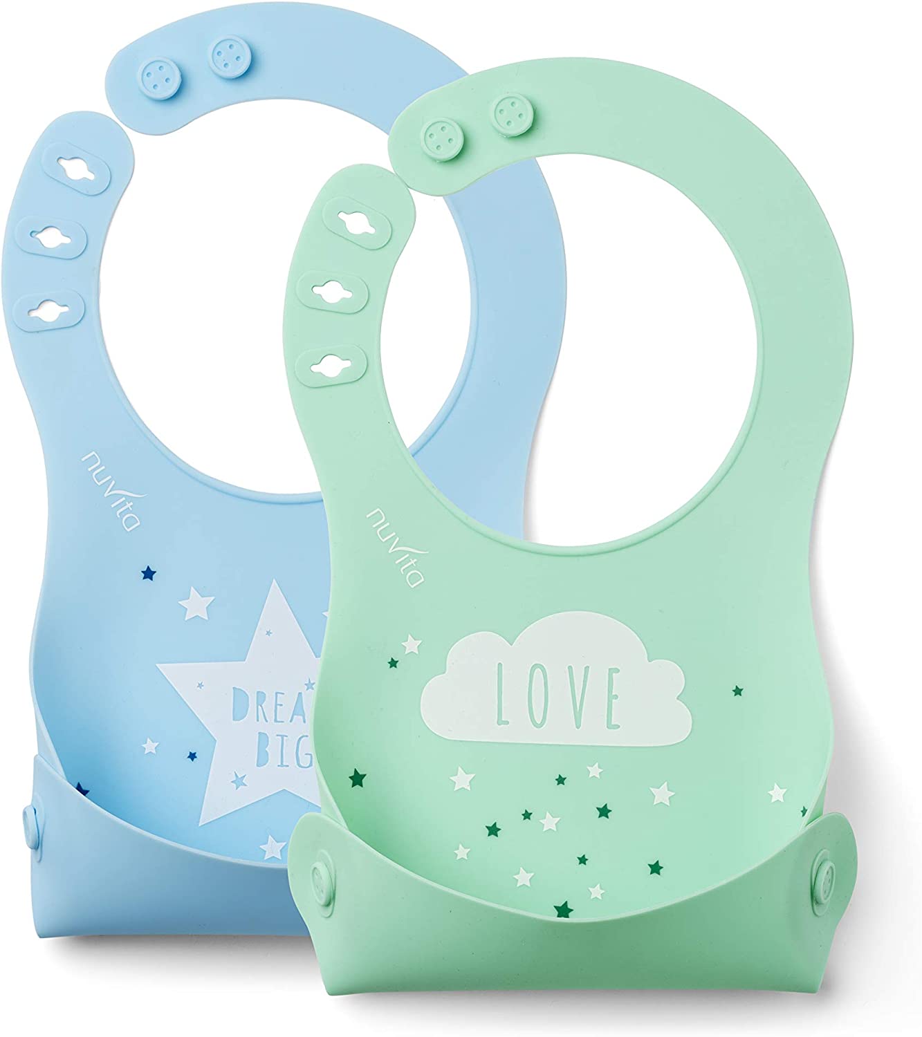 Nuvita Squashy Silicon Roll Up Bib Nuvita Yallatoys
