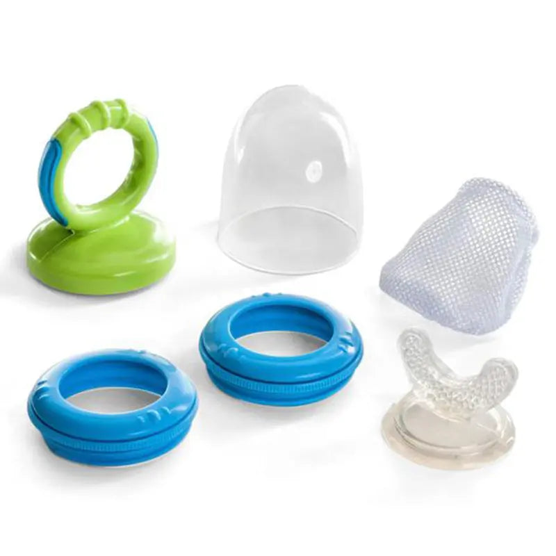 Nuvita Flavorillo 2 In 1 Nutritional Feeder & Teether Set Blue Nuvita Yallatoys