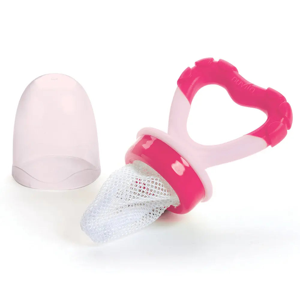 Nuvita Flavorillo 2 In 1 Nutritional Feeder & Teether Set Pink Nuvita Yallatoys