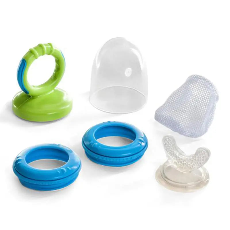 Nuvita Flavorillo 2 In 1 Nutritional Feeder & Teether Set Pink Nuvita Yallatoys