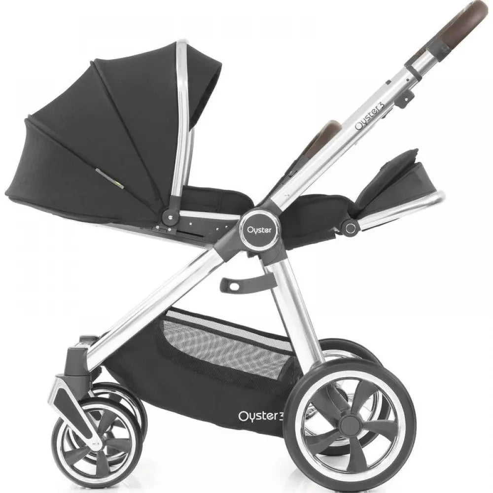 Baby Style Oyster 3 Stroller Chassis  Seat Unit  Raincover  Hood  Shopping Basket Baby Style Yallatoys