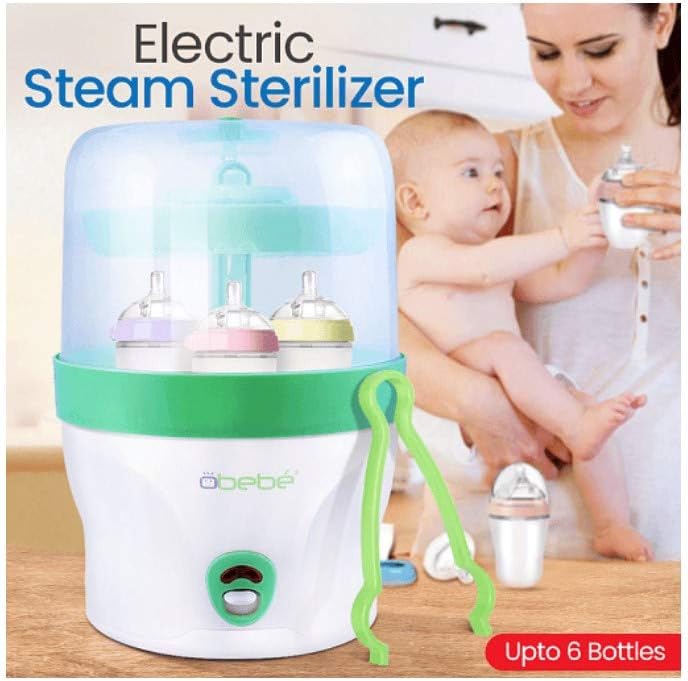 Obebe Electric Bottle Steam Sterilizer up to 6 Bottles Obebe Yallatoys