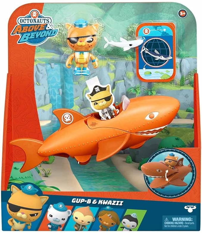 Buy Octonauts Figure and Vehicle Gup B and Kwazii S1 | Yallatoys.com