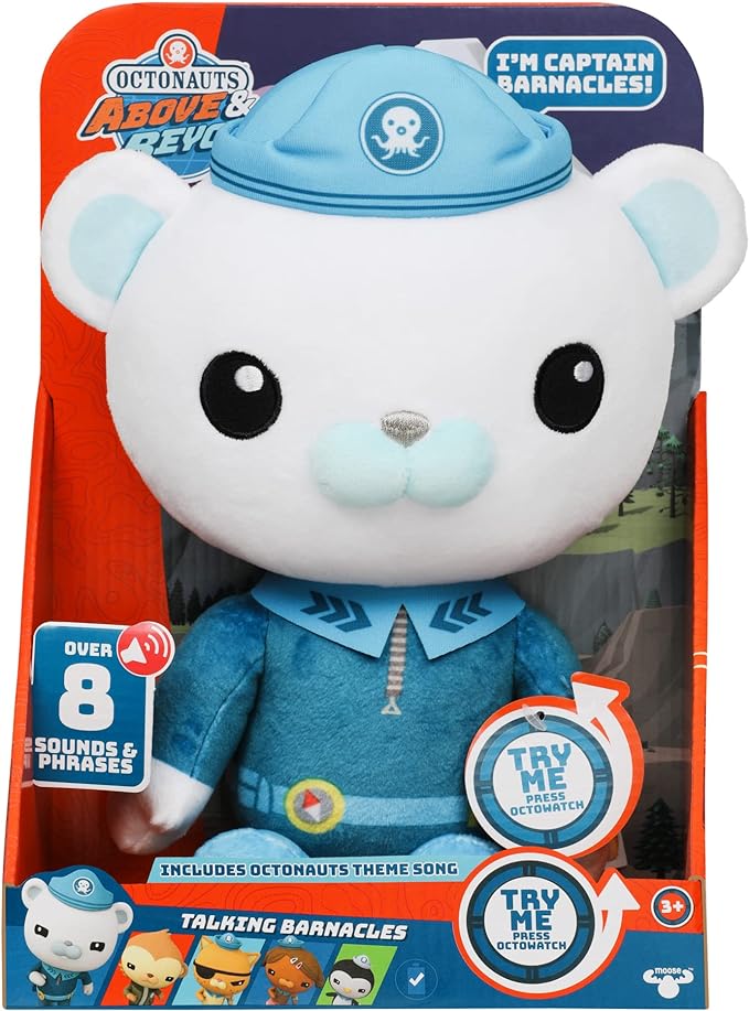 Buy Octonauts Talking Plush Captain Barnacles Toy | Yallatoys.com