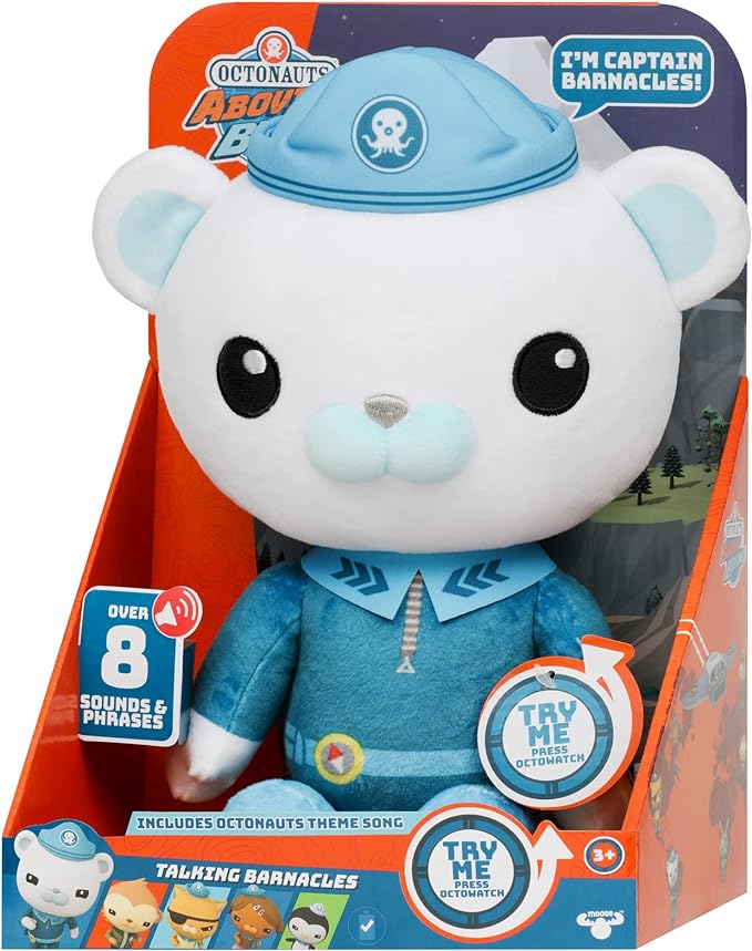 Buy Octonauts Talking Plush Captain Barnacles Toy | Yallatoys.com