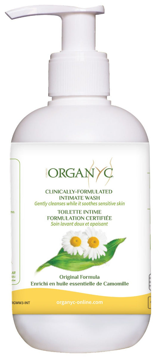 Organyc Intimate Wash With Chamomile Organyc Yallatoys
