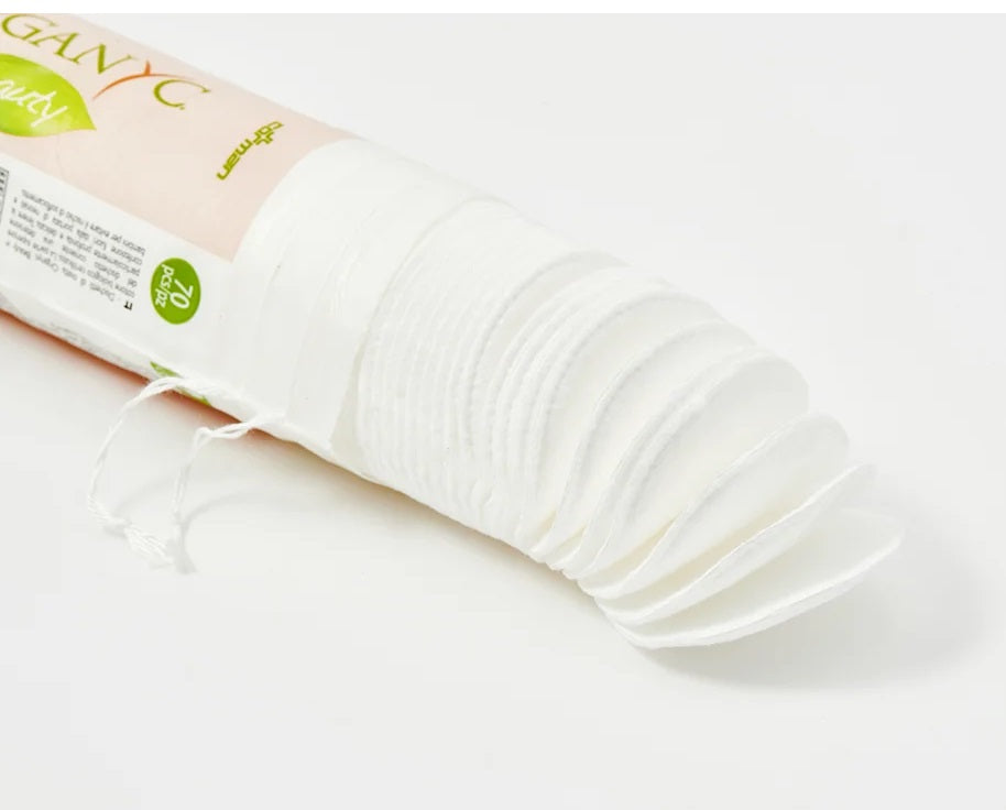 Organyc Certified Beauty Organic Cotton pads 70Pcs Organyc Yallatoys