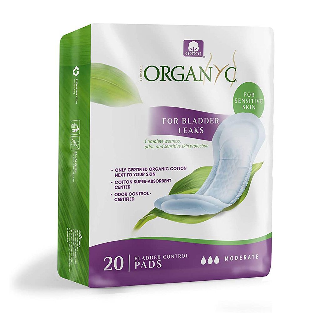 Organyc Light Incontinence Moderate Pads Usa Size Organyc Yallatoys