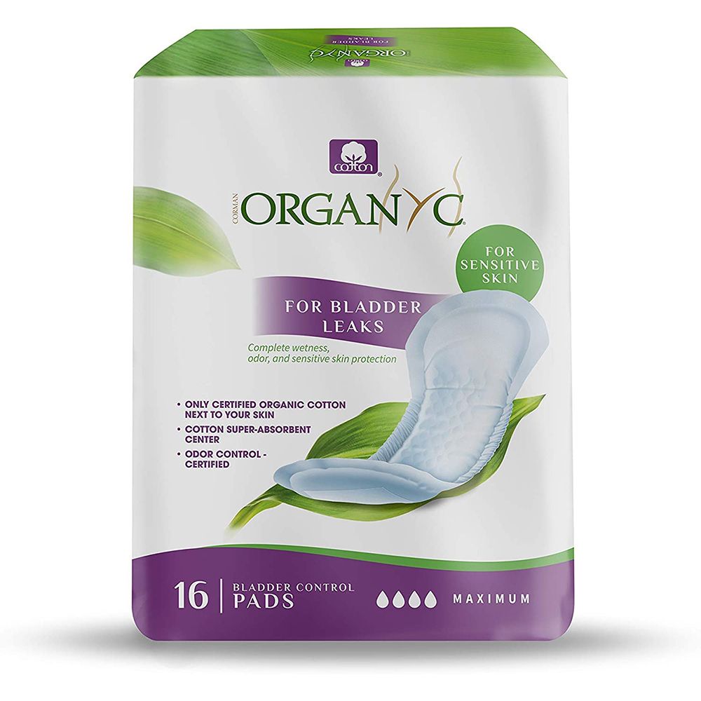 Organyc Light Incontinence Maximum Pads Usa Size Organyc Yallatoys